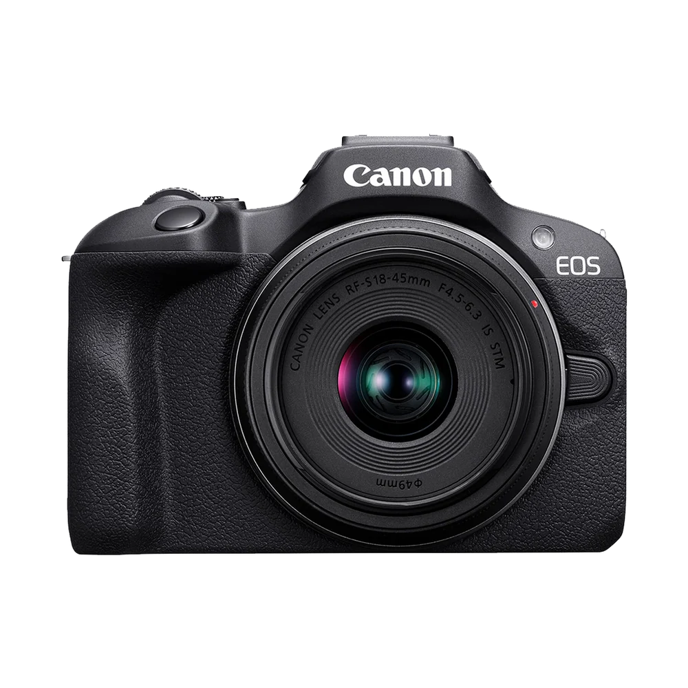 Canon EOS R100 Mirrorless Camera with RF-S 18-45mm Lens