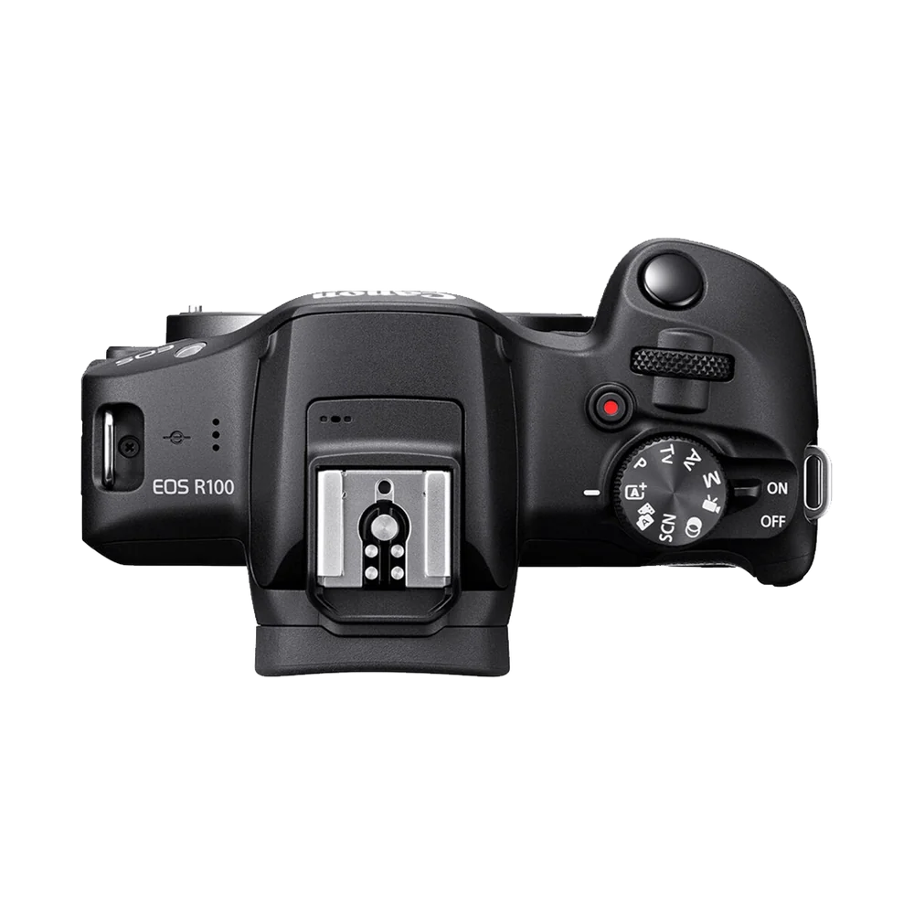 Canon EOS R100 Mirrorless Camera with RF-S 18-45mm Lens