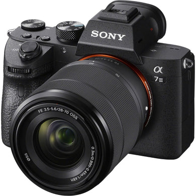 Sony Alpha A7 III Mirrorless Digital Camera + Sony FE 28-70mm F3.5-5.6 OSS Lens+ Free ECM-M 1 MIC VALUED AT R 10 000.