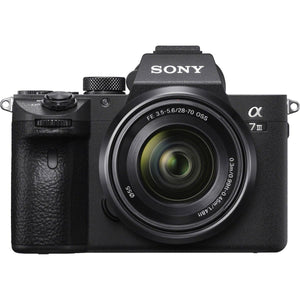 Sony Alpha A7 III Mirrorless Digital Camera + Sony FE 28-70mm F3.5-5.6 OSS Lens+ Free ECM-M 1 MIC VALUED AT R 10 000.