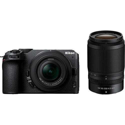 Nikon Z30 Mirrorless Camera + Z 16-50mm Lens + Z 50-250mm Lens