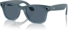 Load image into Gallery viewer, Ray-Ban Meta - Wayfarer  Polarised Smart Glasses - Dusty Blue