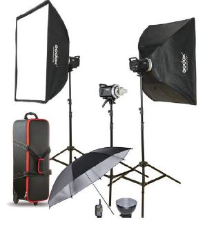 Godox MS300 3 Light Kit 2Xsb