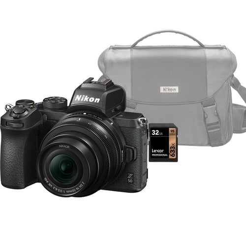 Nikon Z50 Mirrorless Camera + Z 16-50mm Lens