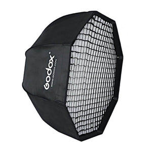 Godox 95cm Umbrella type Octa box + Grid Bowens mount